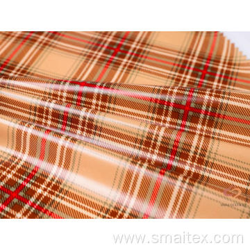 75D Poly Check Printing Fabric With Lamination